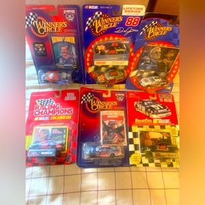 NIP Dale Jarrett NASCAR 6 car set #88 diecast 1/64 scale